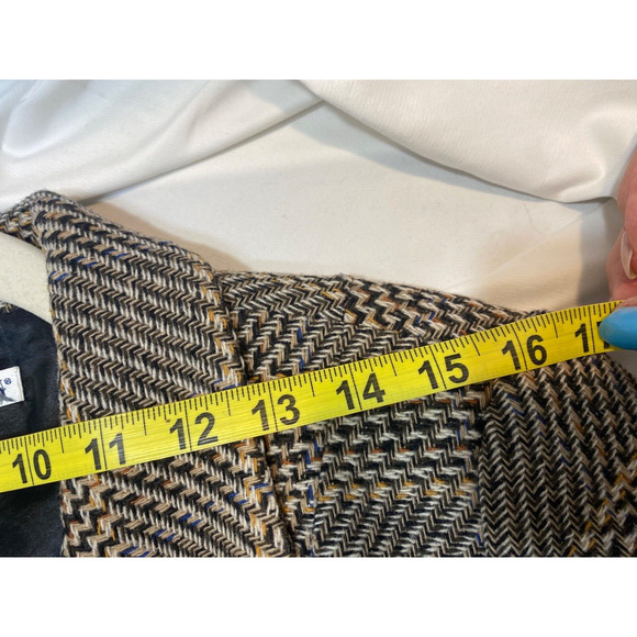 Pendleton Womens Blazer 75% Virgin Wool 25% Lambs Wool Check Prints Size 16 - Picture 5 of 7